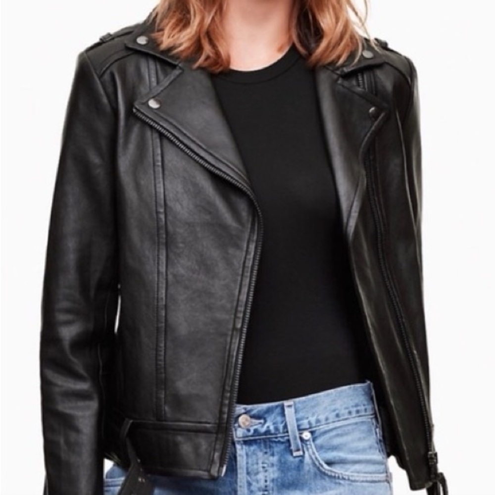 Aritzia Mackage Florica Leather Jacket